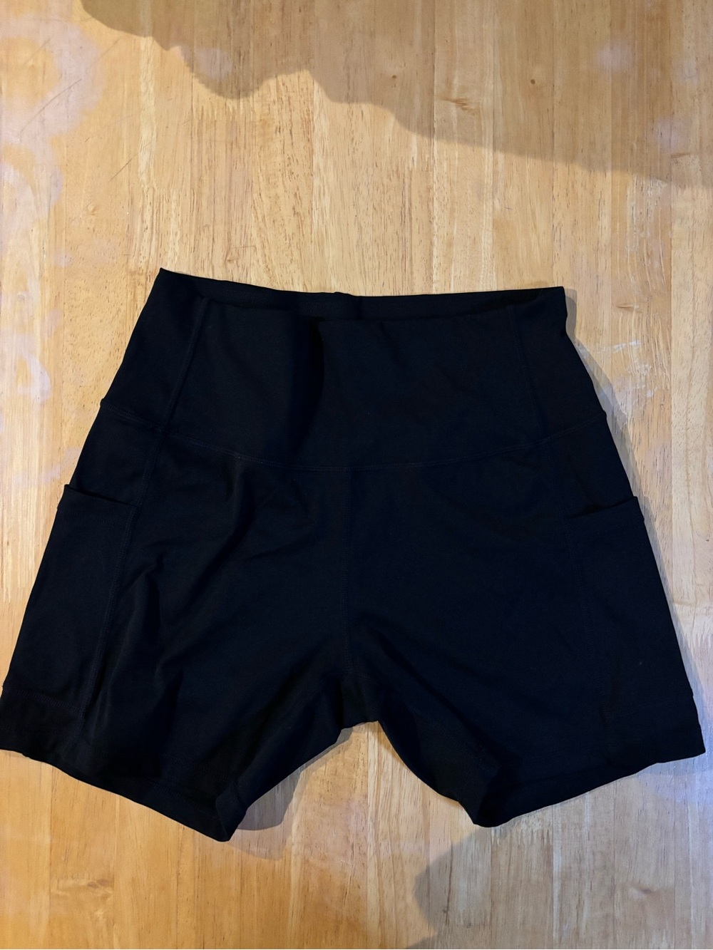 Women's High-Rise Athletic Shorts - Black